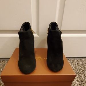 Steven Madden Black Booties